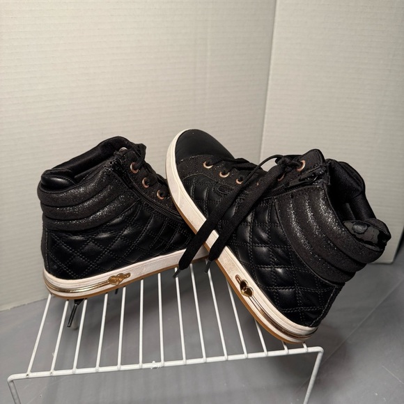 Skechers & Justice Girl's Sneaker Bundle Lot of 3 Pairs Size 4 Kids Shoes - Picture 8 of 12